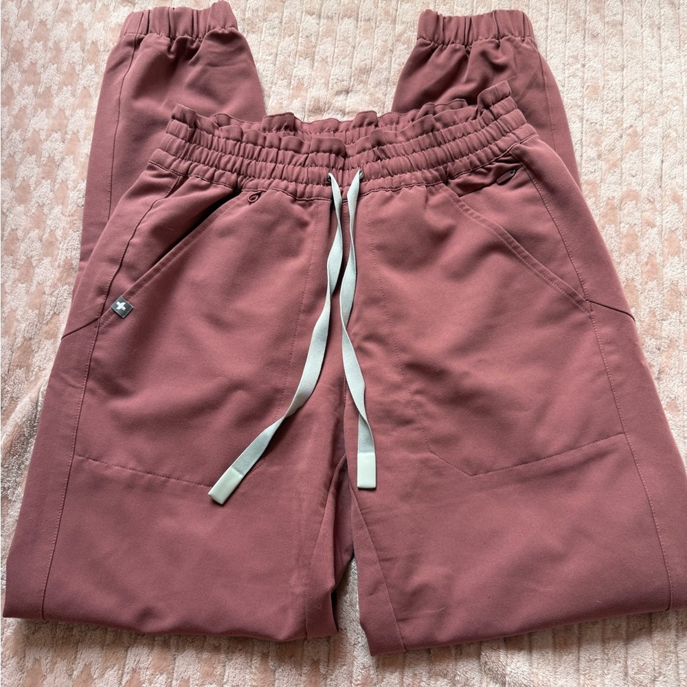 Figs Women's Pants in Mauve